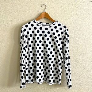 Zara Polka Dot Blouse